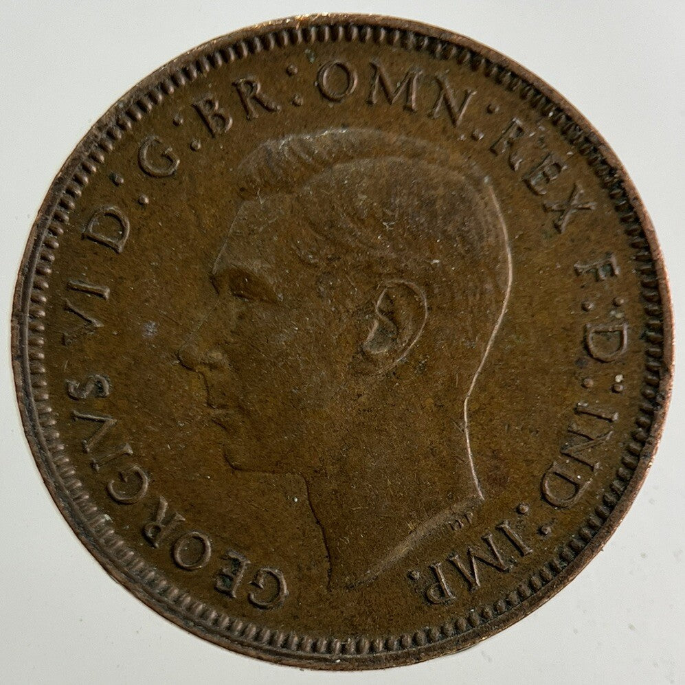 1945 George VI Farthing Coin | Fine Collectable Grade