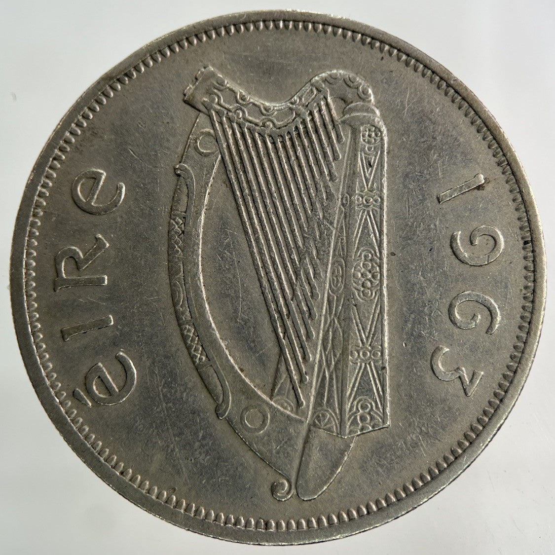 1963 Irish Half - Crown Coin | Very High Grade