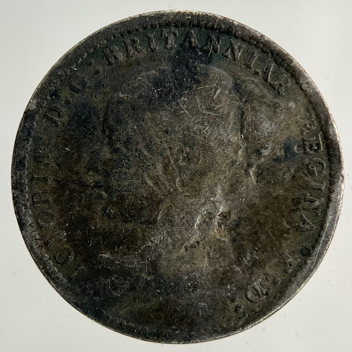 1885 Victoria Threepence Silver Coin | Collectable Grade