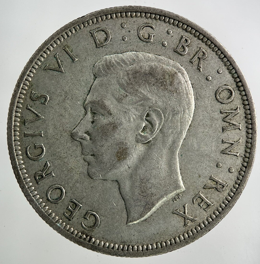 1940 George VI Half - Crown Silver Coin | Fine Collectable Grade