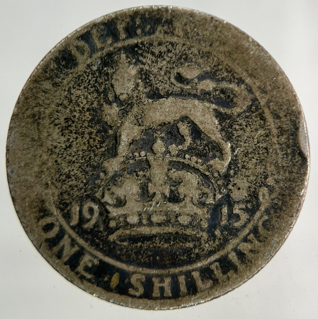 1915 George V Shilling Silver Coin | Collectable Grade