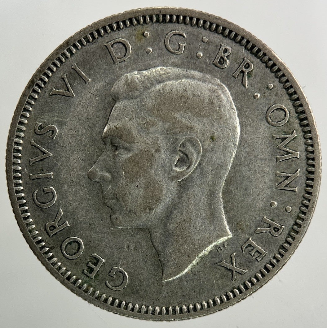 1939 George VI Shilling Silver Coin | Fine Collectable Grade