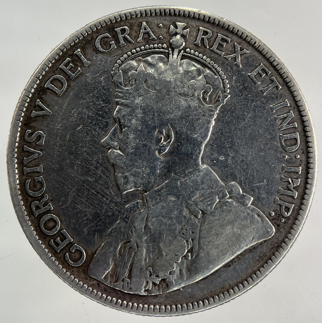 1919 Canada 50 Cents Silver Coin | Collectable Grade