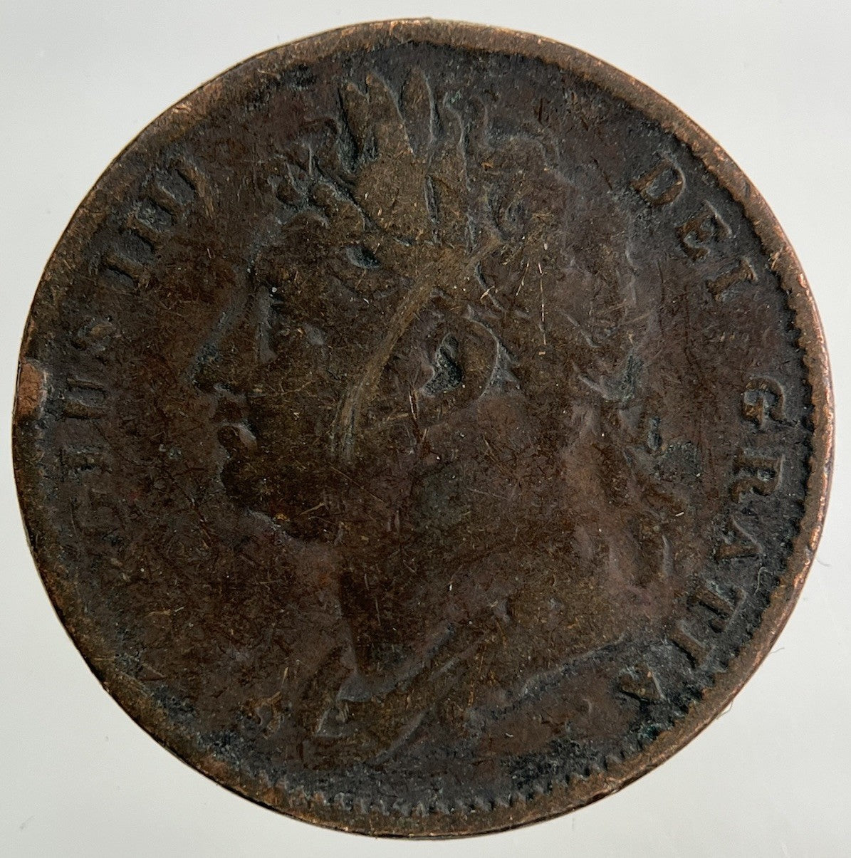 1822 George IV Farthing Coin | Collectable Grade