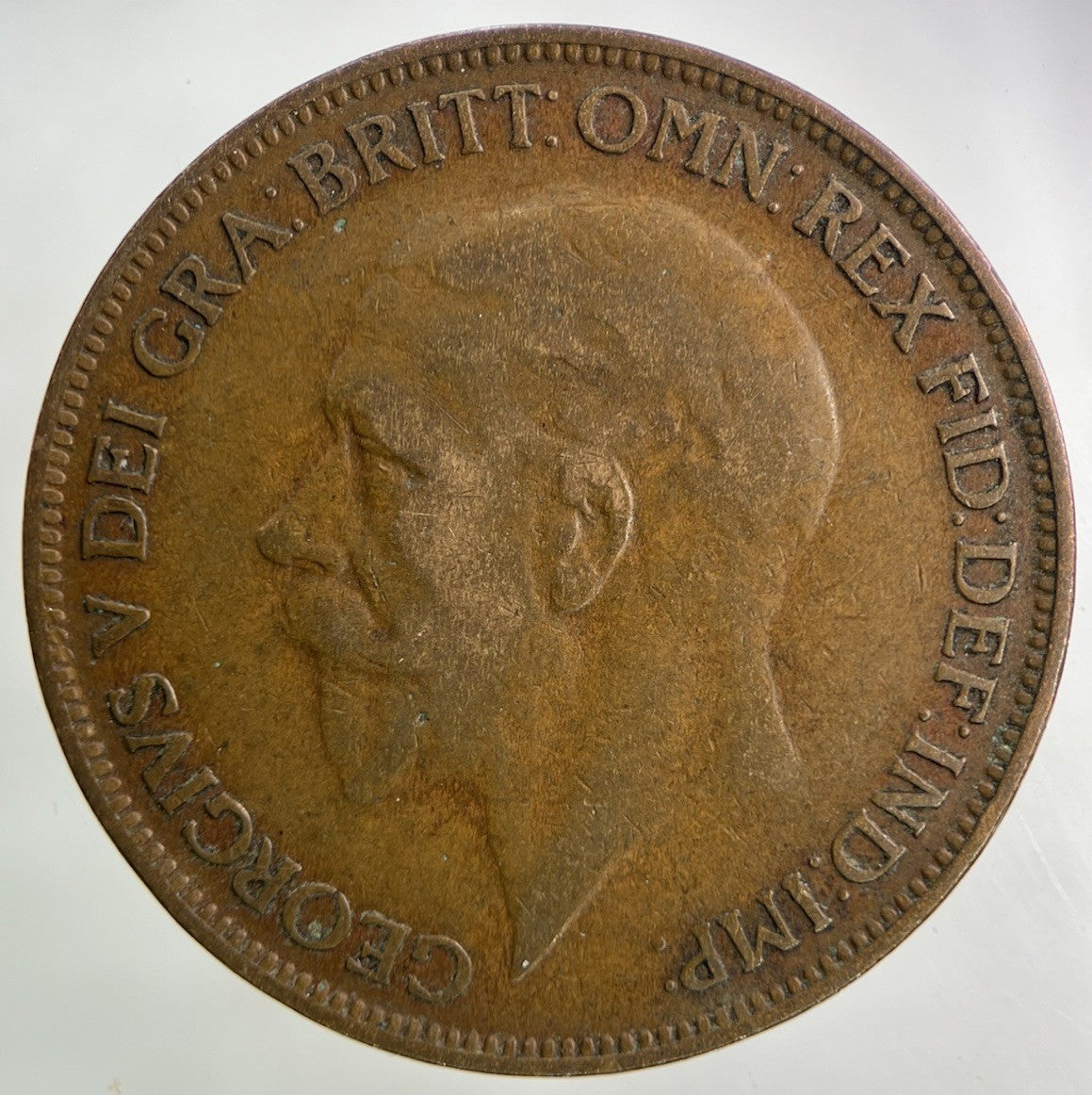 1927 George V Penny Coin | Fine Collectable Grade