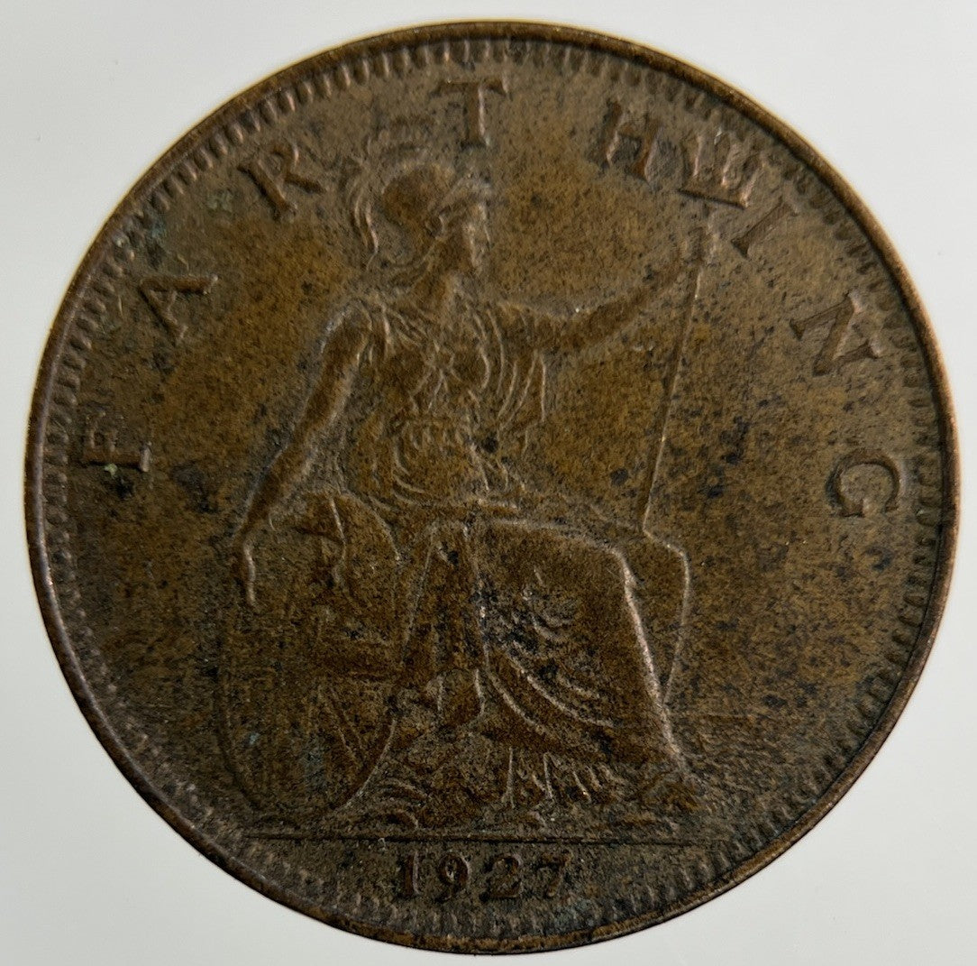 1927 George V Farthing Coin | Collectable Grade
