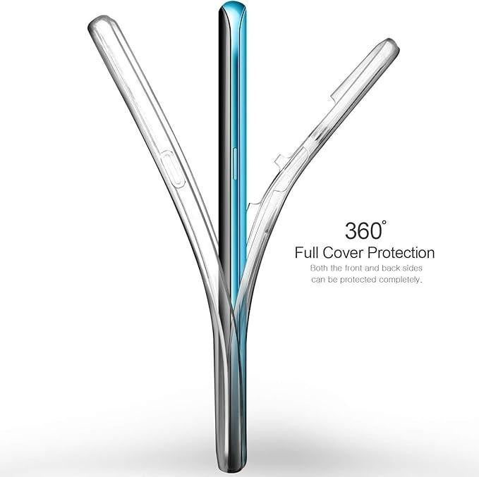 Samsung Galaxy S10E Case 360 Full Body Protection Front Back Clear Cover