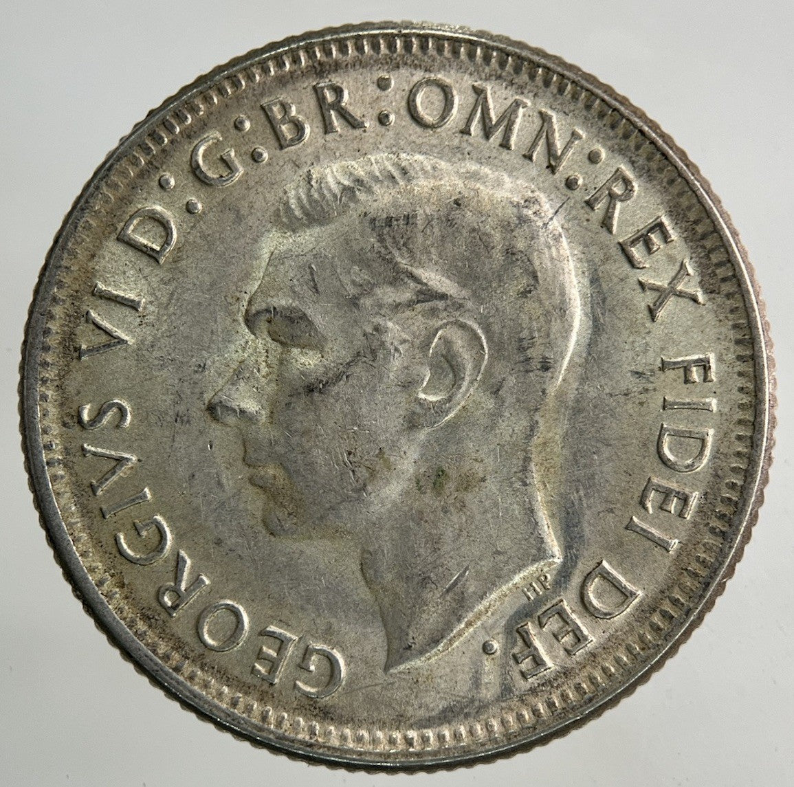 1950 Australia Shilling Silver Coin | Very High Grade