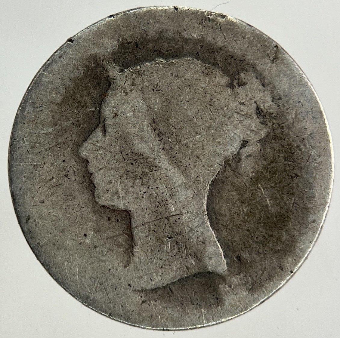 1845 Victoria Groat Four - Pence Silver Coin | Fair Grade