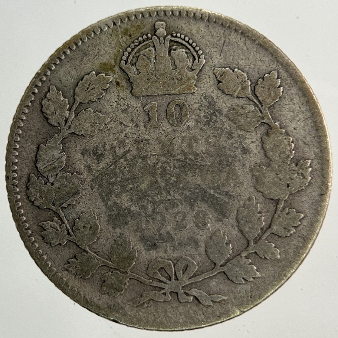 1928 Canada 10 Cents Silver Coin | Collectable Grade