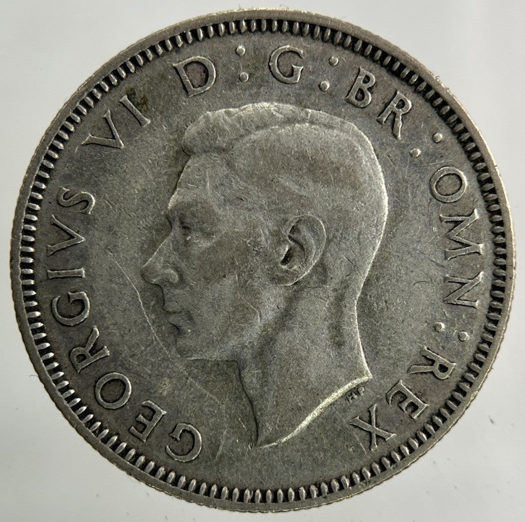 1945 George VI Shilling Silver Coin | Fine Collectable Grade