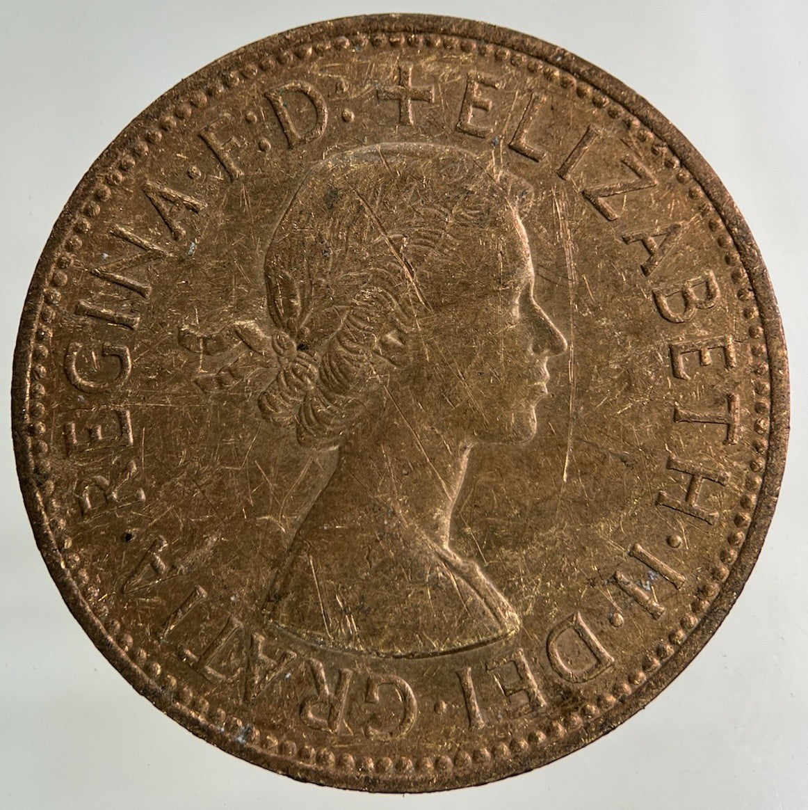 1967 Elizabeth II 2nd One Penny Coin | Collectable Grade