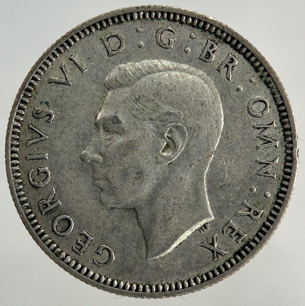 1941 George VI Shilling Silver Coin | Fine Collectable Grade