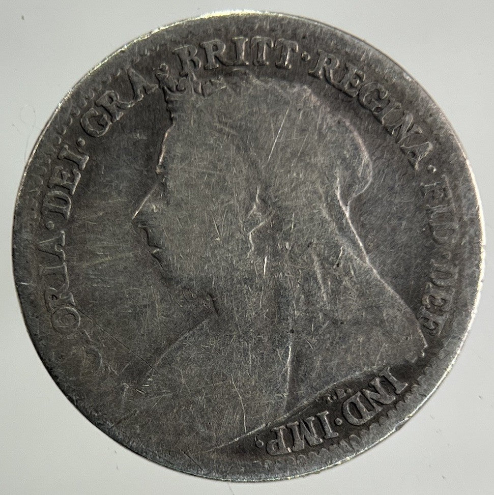 1899 Victoria Threepence Silver Coin | Collectable Grade