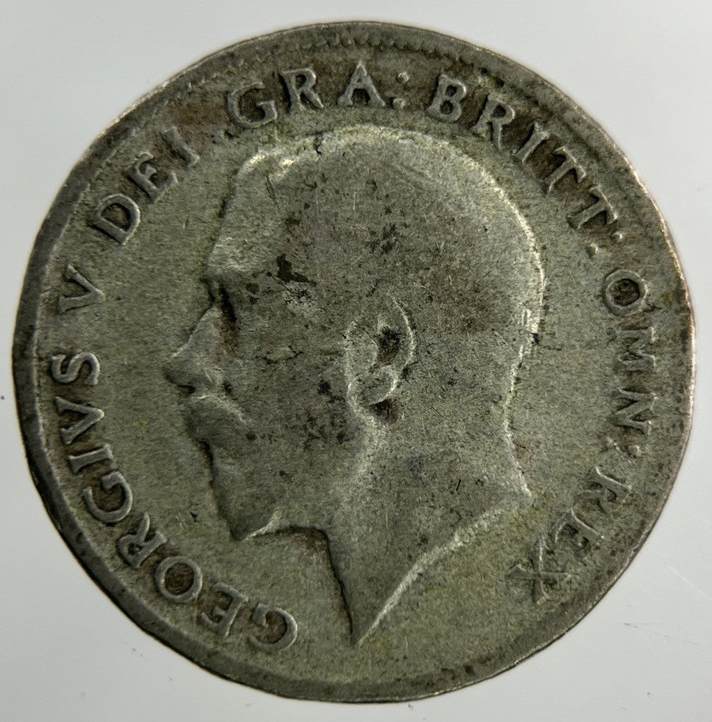 1920 George V Sixpence Silver Coin | Fair Grade