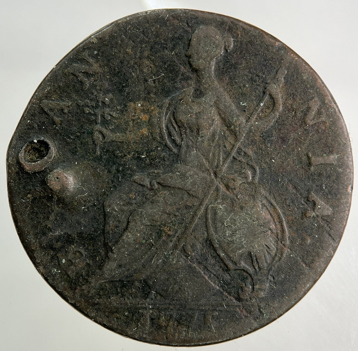 1775 George III 3rd Half - Penny Coin | Fine Collectable Grade