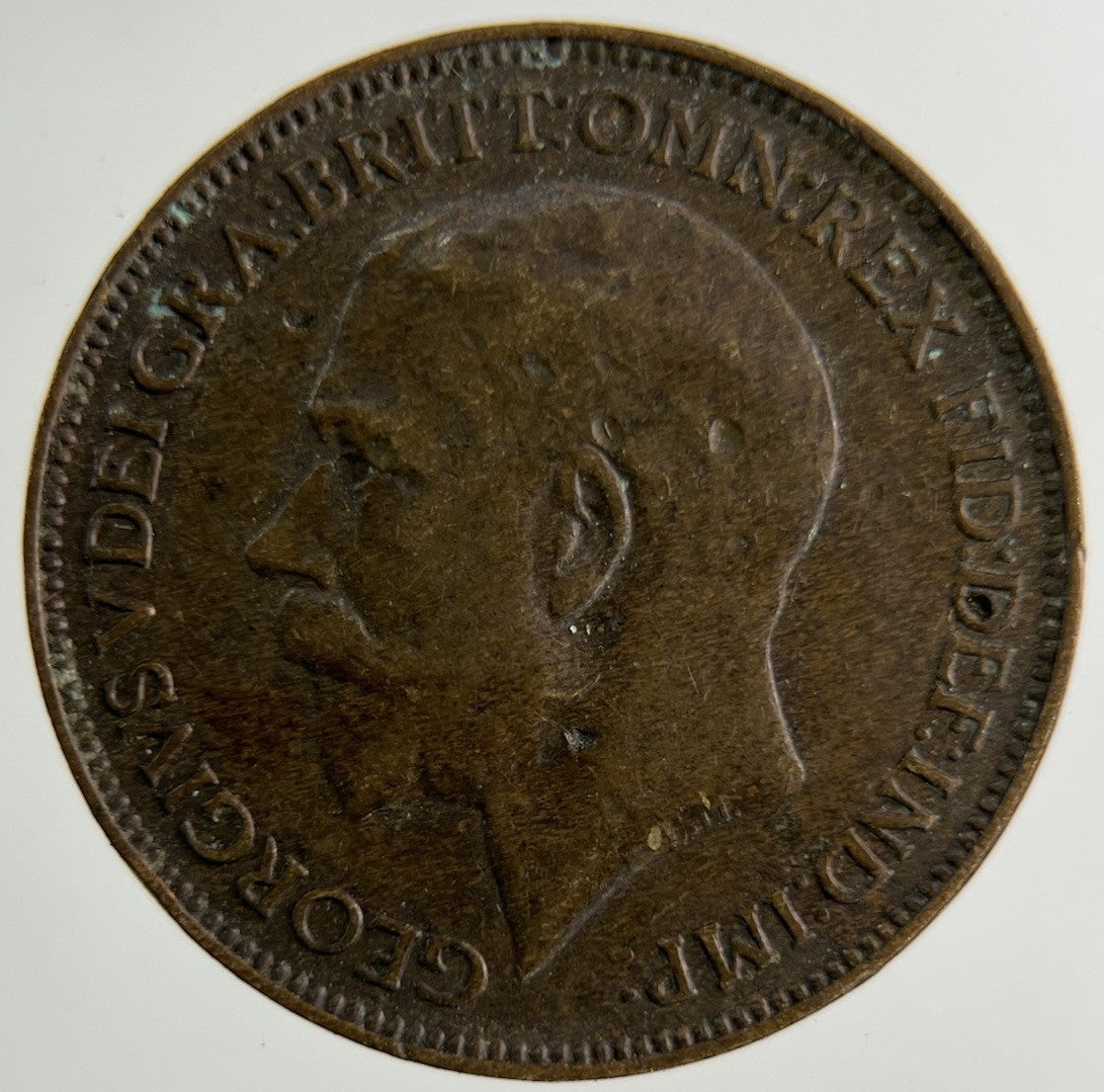 1924 George V Farthing Coin | Collectable Grade