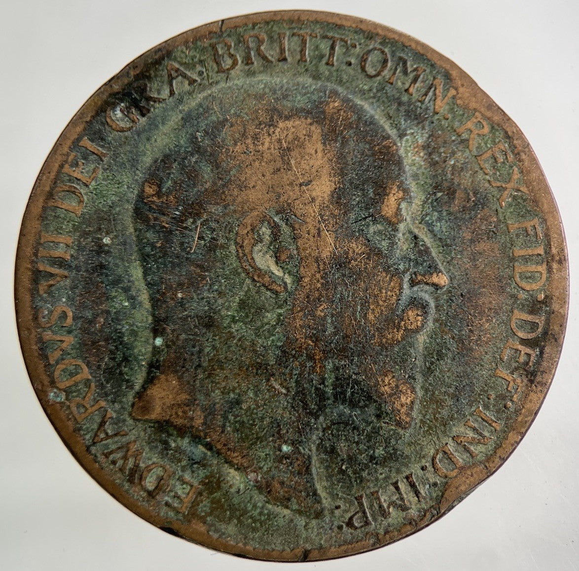 1910 Edward VII One Penny Coin | Collectable Grade