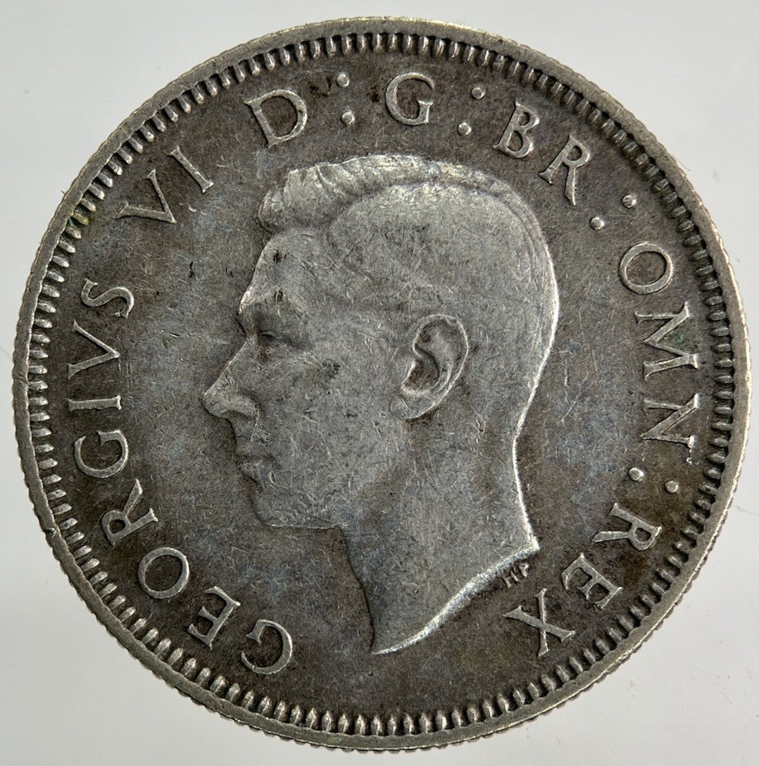 1937 George VI Shilling Silver Coin | Very High Grade