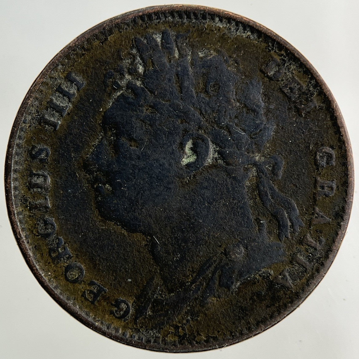 1821 George IV Farthing Coin | Collectable Grade