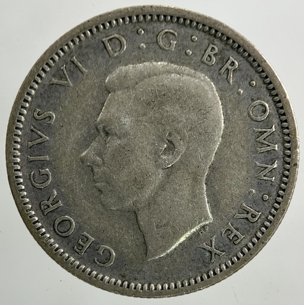 1942 George VI Sixpence Silver Coin | Fine Collectable Grade