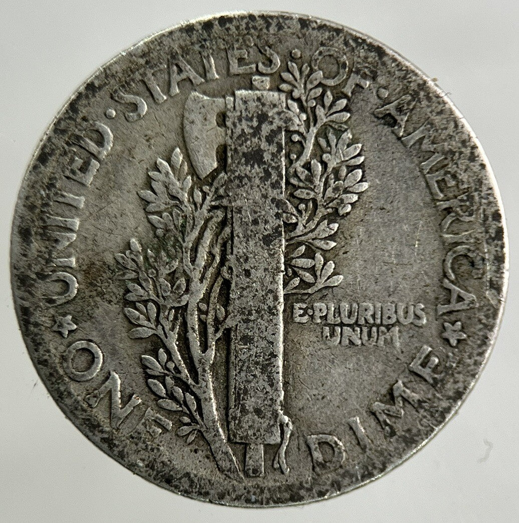 1923 US USA Mercury Dime Silver Coin | Collectable Grade