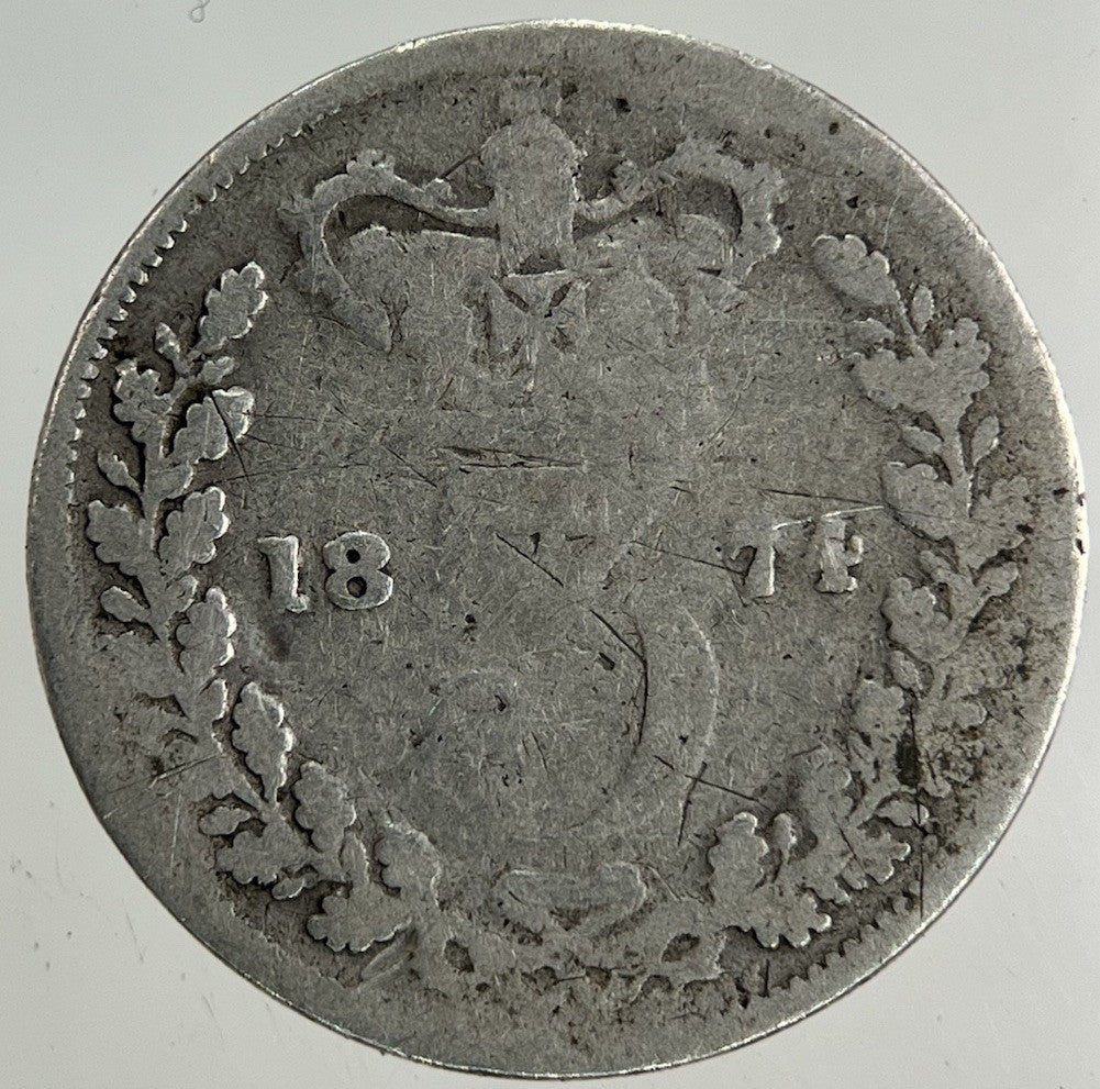 1874 Victoria Threepence Silver Coin | Collectable Grade
