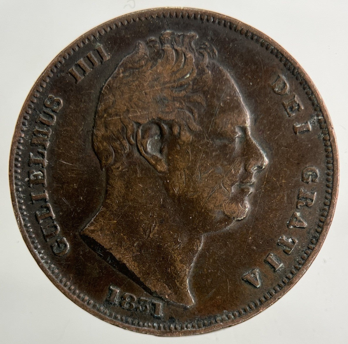 1831 William IV Farthing Coin | Fine Collectable Grade