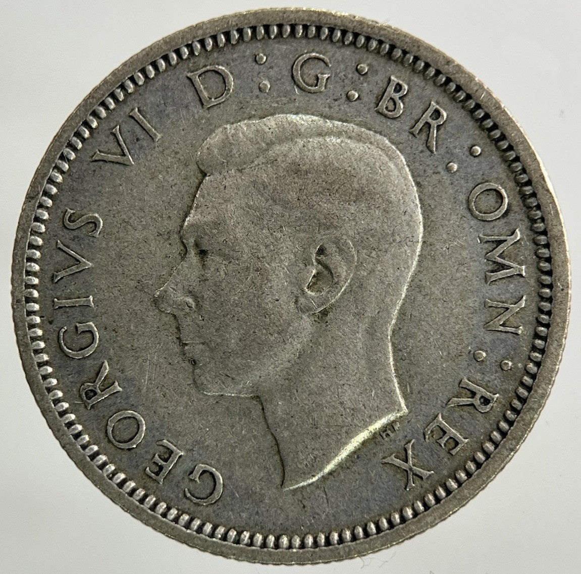 1944 George VI Sixpence Silver Coin | Collectable Grade