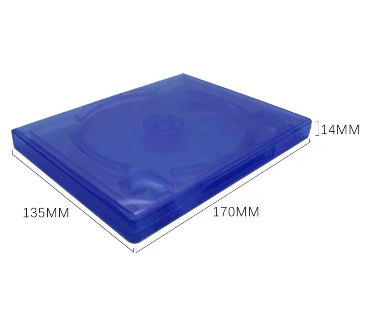 x1 PS4 PS5 2 Disc Blue Replacement Case Cover Very Good Condition