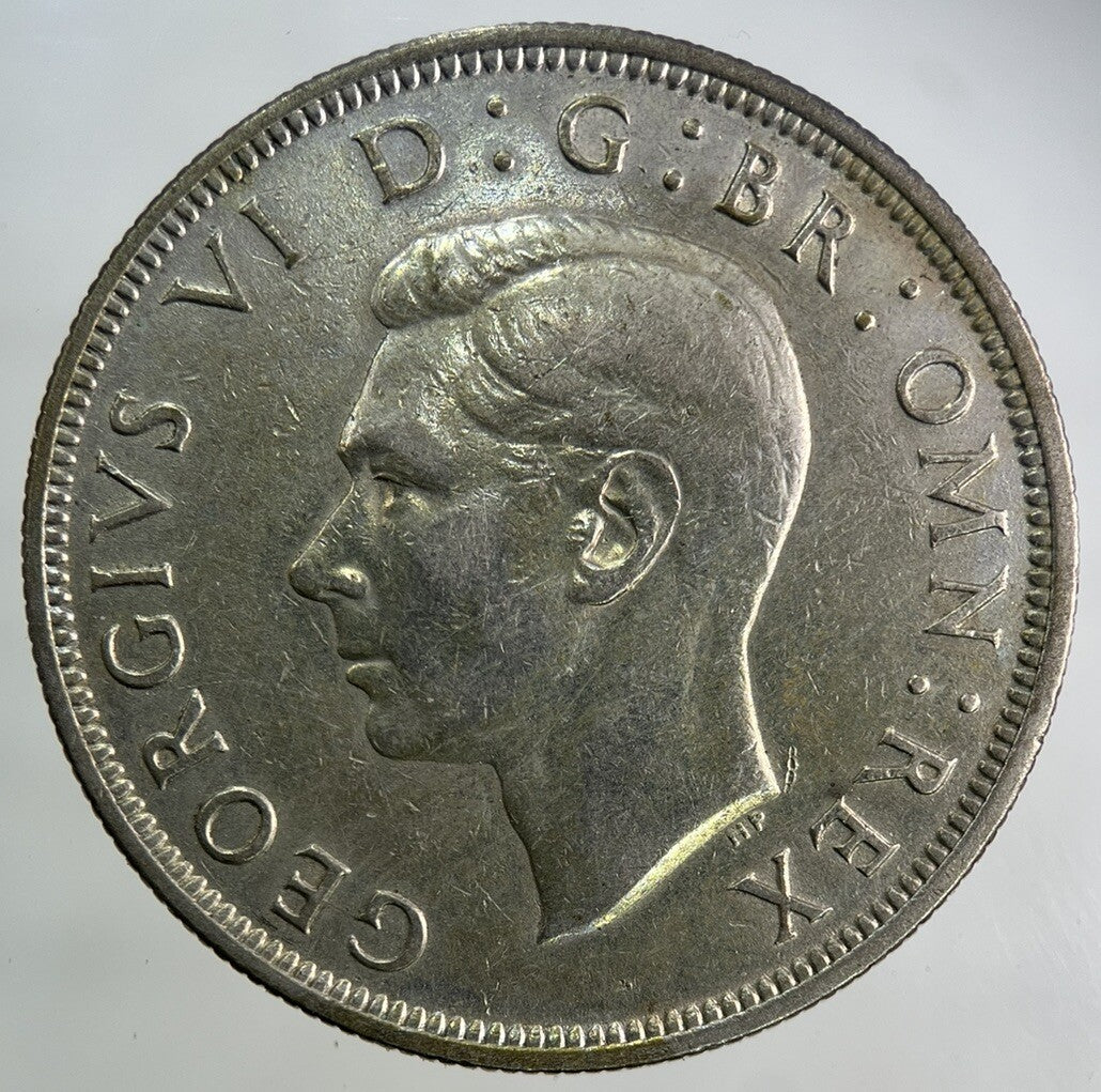 1946 George VI Half - Crown Silver Coin | Fine Collectable Grade