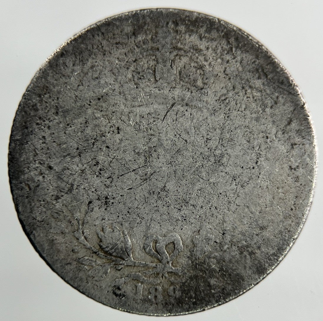 1890 Victoria Sixpence Silver Coin | Fair Grade