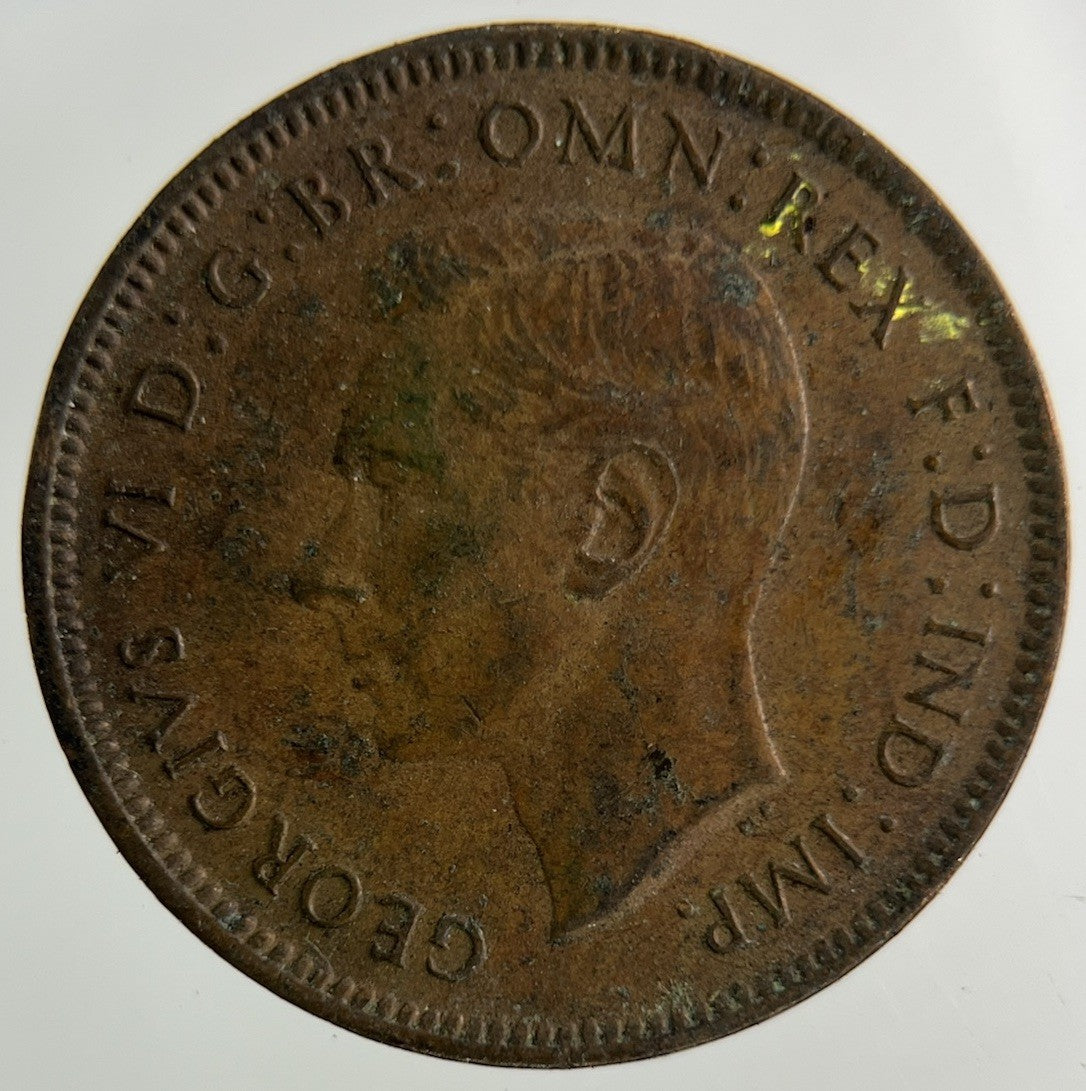 1944 George VI Wren Farthing Coin | Collectable Grade