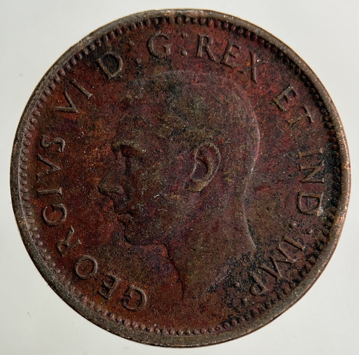 1944 Canada One Cent Coin | Fine Collectable Grade