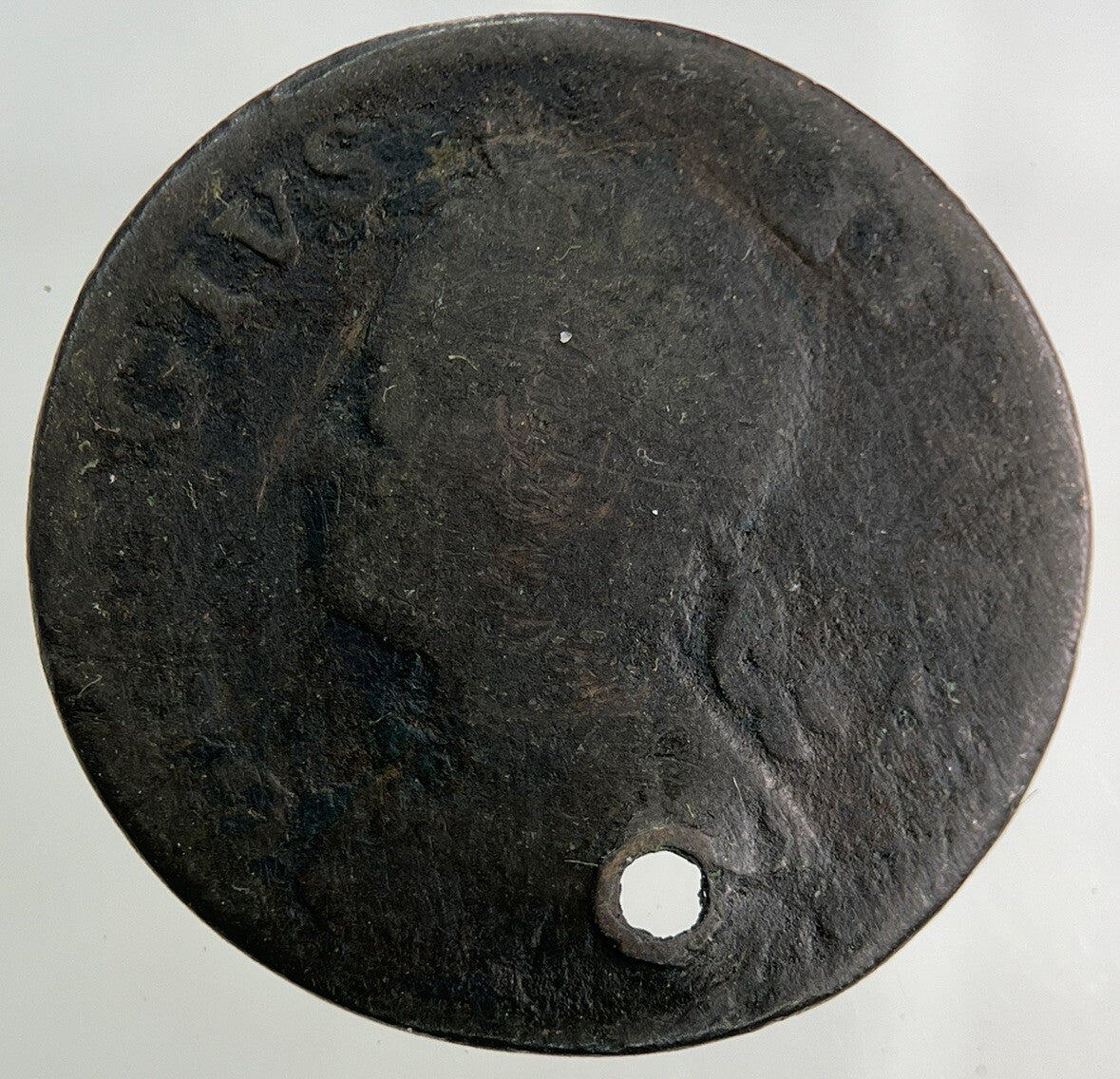 1754 George II 2nd Farthing Coin | Collectable Grade