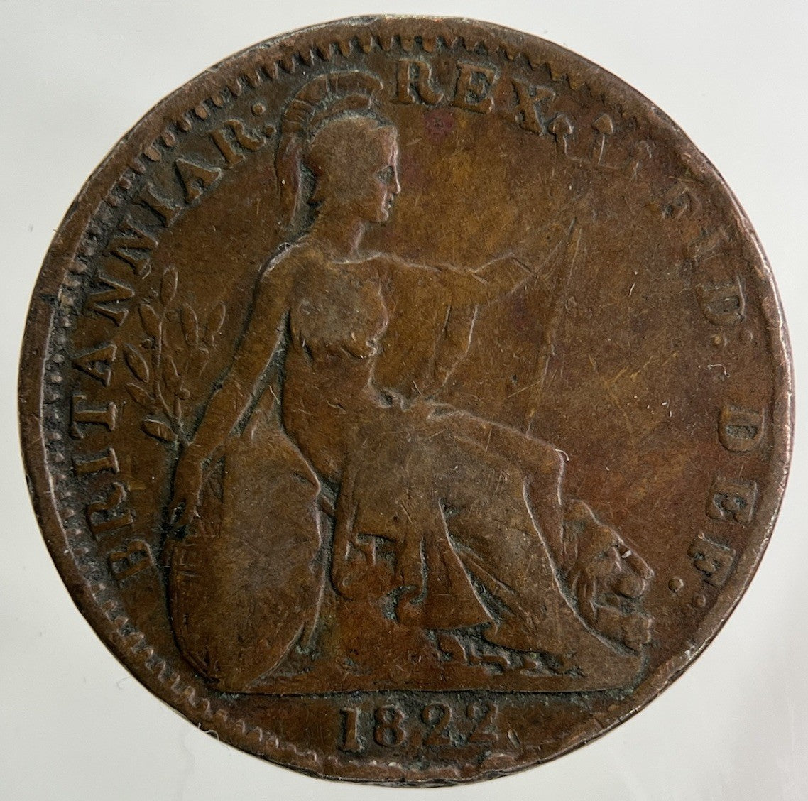 1822 George IV Farthing Coin | Collectable Grade