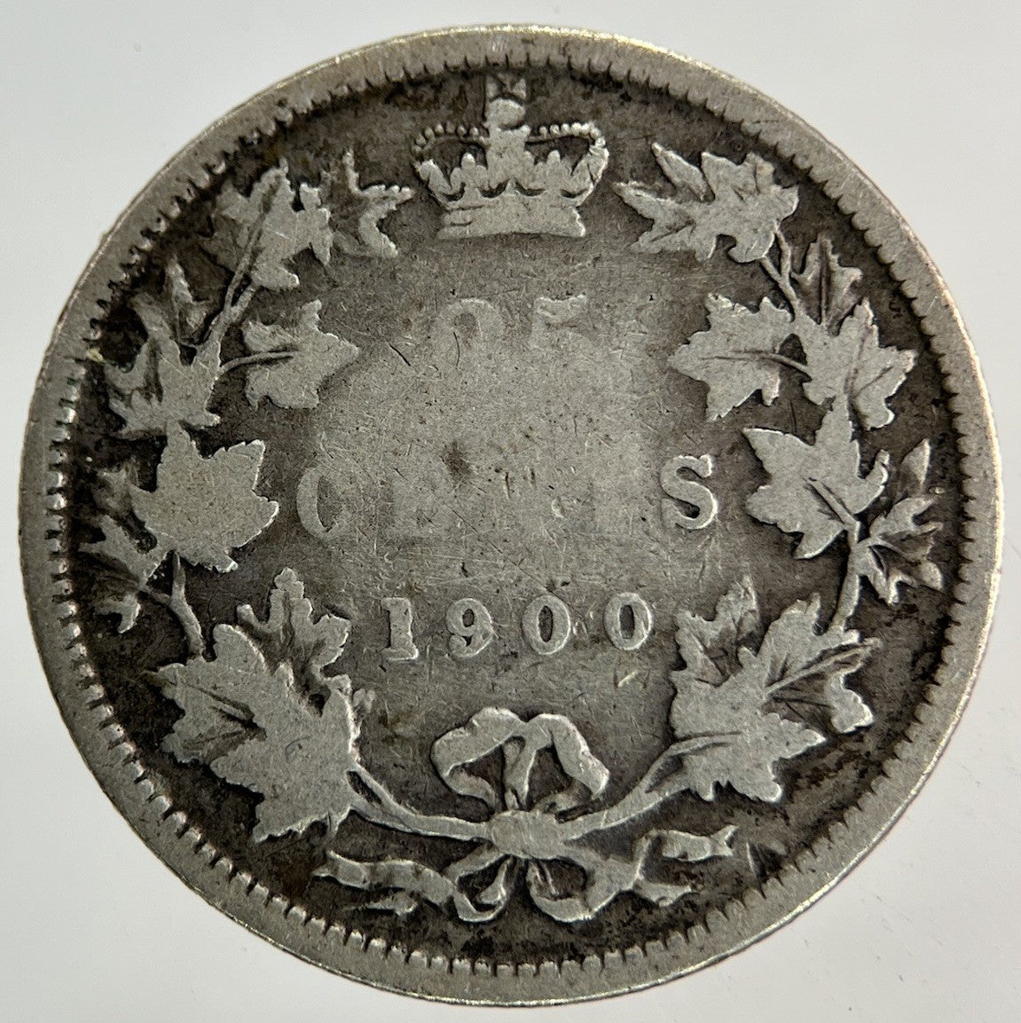 1900 Canada 25 Cents Silver Coin | Collectable Grade