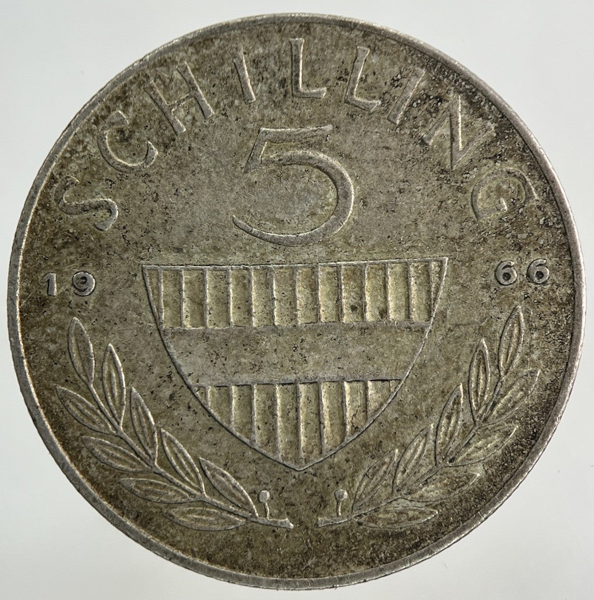 1966 Austria 5 Schilling Silver Coin | Fine Collectable Grade