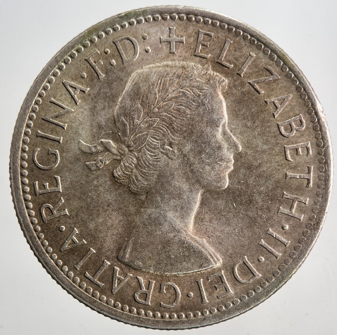 1954 Australia Florin Two Shillings Silver Coin | Very High Grade | a6859
