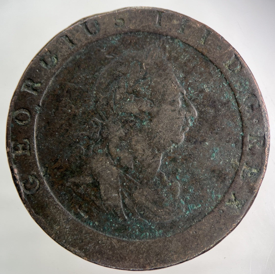1797 George III 3rd Cartwheel One Penny Coin | Collectable Grade