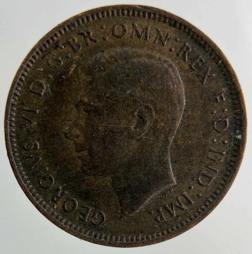 1943 George VI Wren Farthing Coin | Collectable Grade