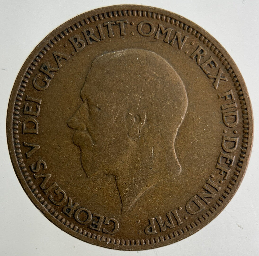 1931 George V Half - Penny Coin | Collectable Grade
