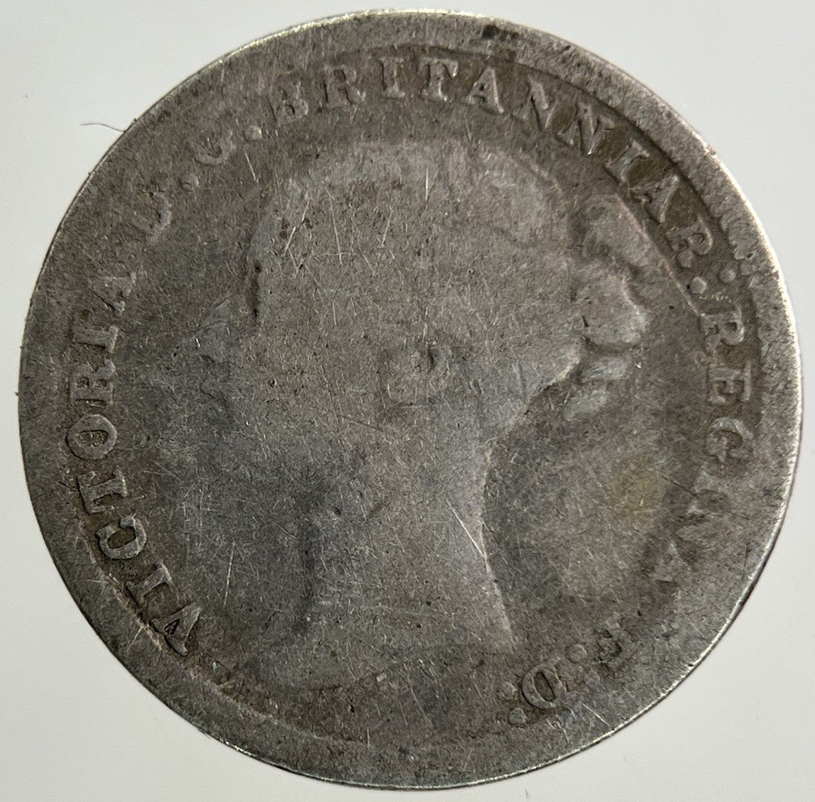 1873 Victoria Threepence Silver Coin | Collectable Grade