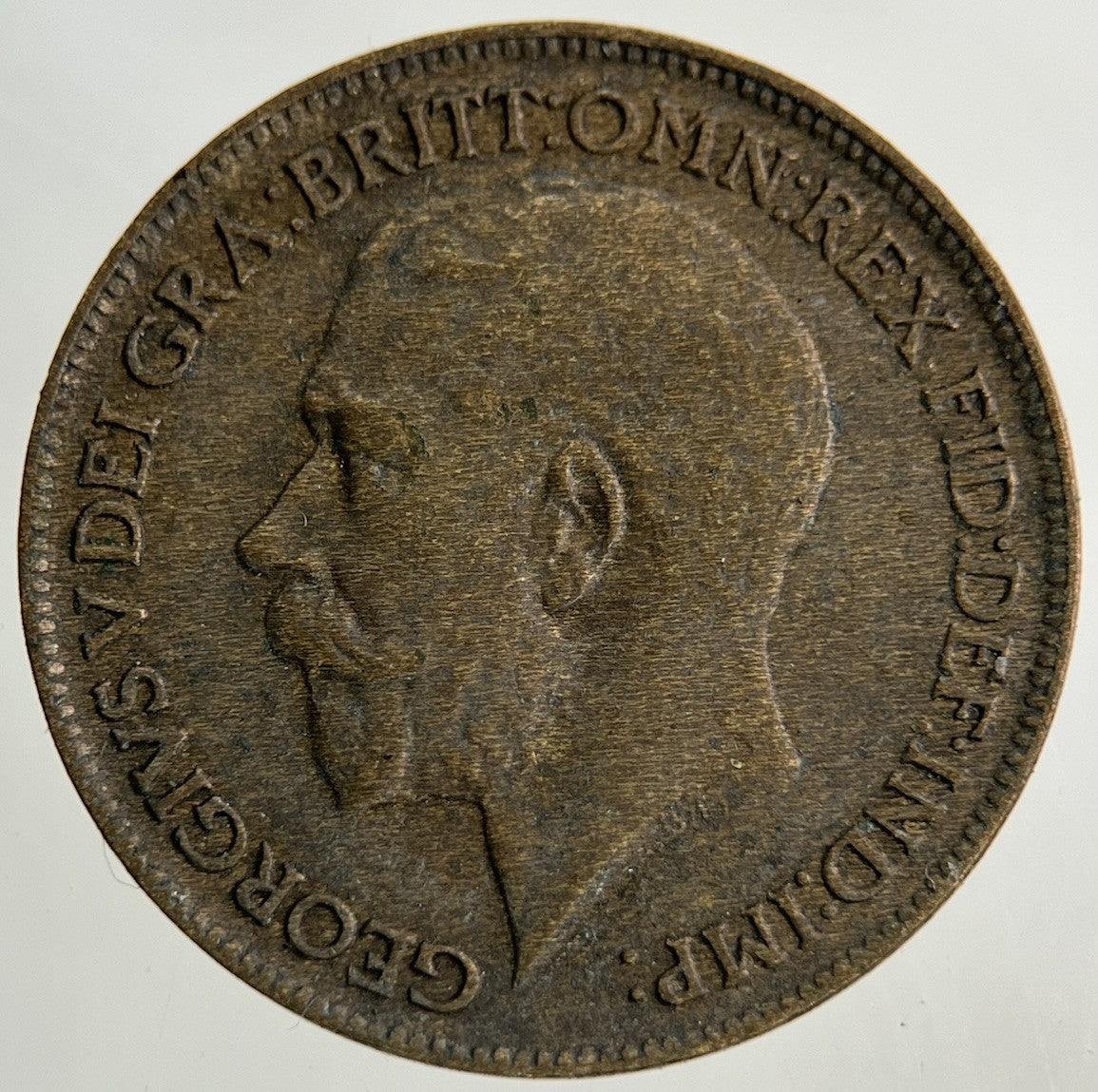 1913 George V Farthing Coin | Fine Collectable Grade