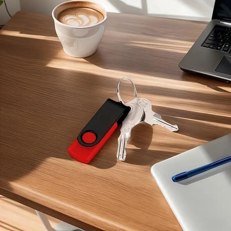 1 x Red & Black Swivel 16GB Rotatable PC USB Flash Drive Memory Stick