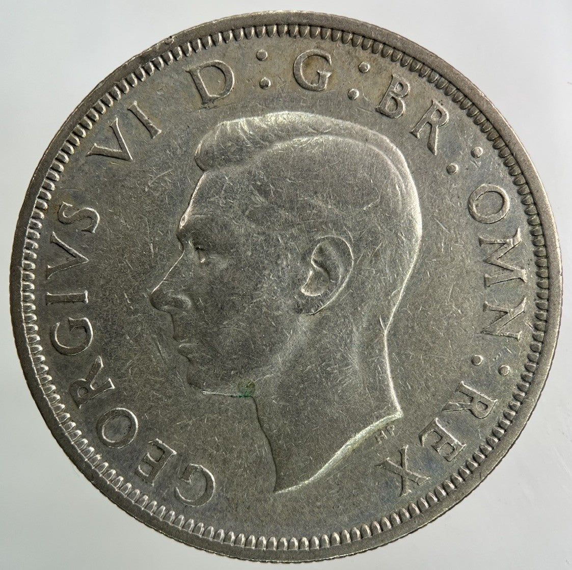 1940 George VI Half - Crown Silver Coin | Fine Collectable Grade