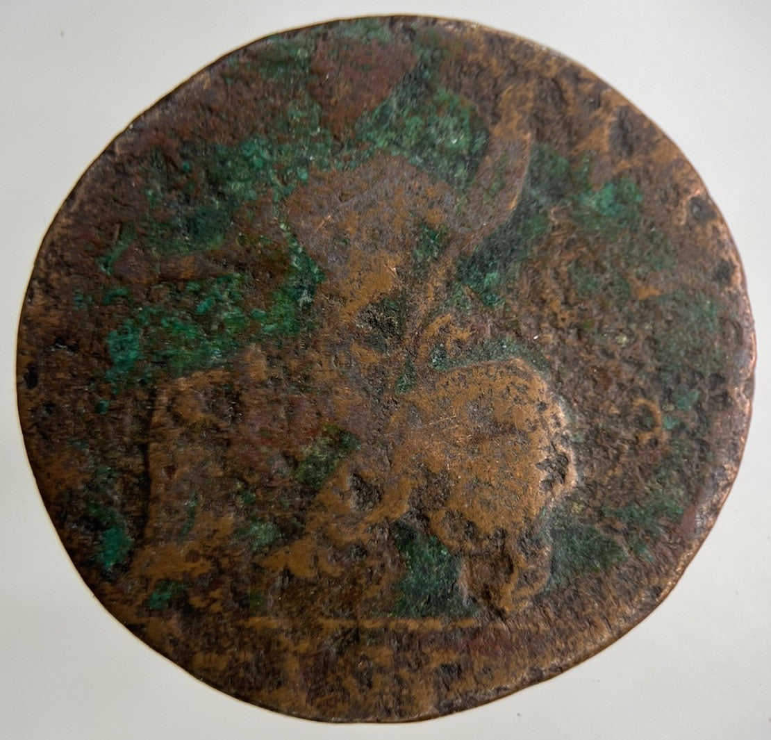 British George II 2nd Half - Penny Coin | Fair Grade