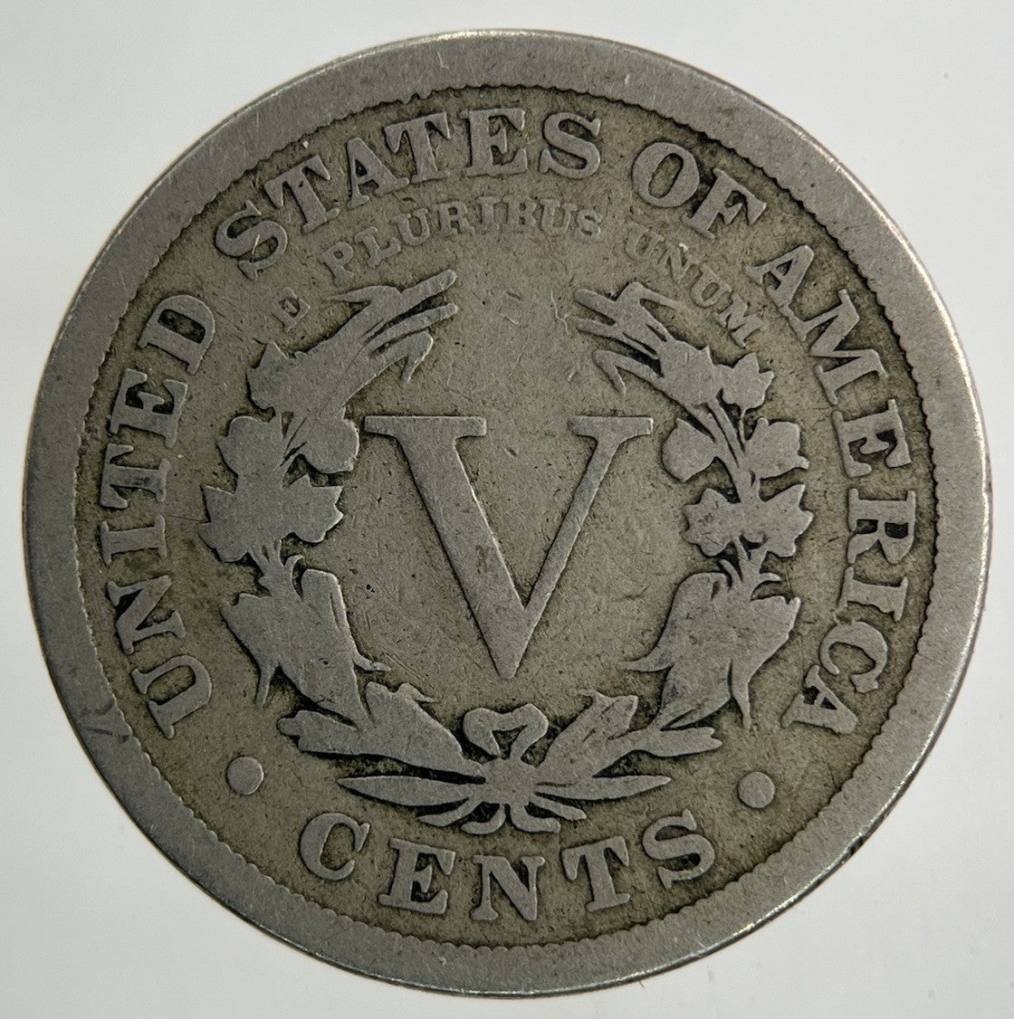 1895 US USA Nickel 5 V Cents Coin | Collectable Grade