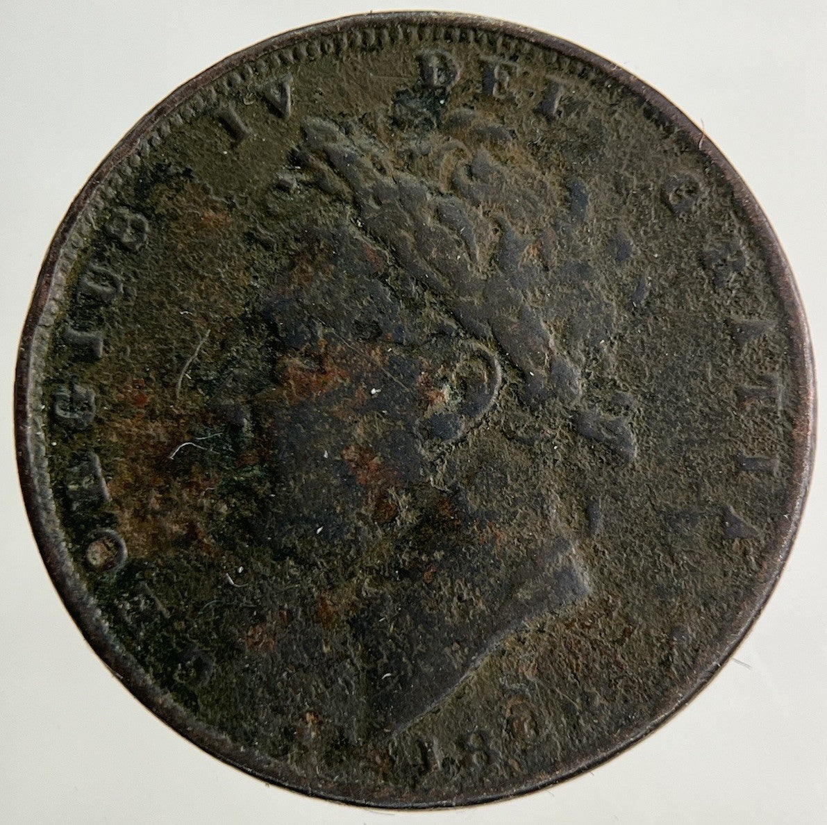 1828 George IV Farthing Coin | Collectable Grade
