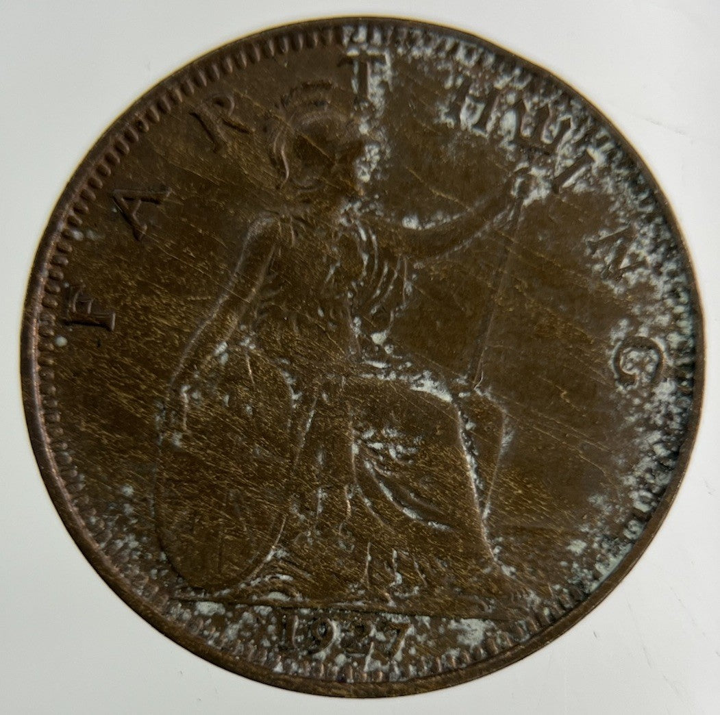1927 George V Farthing Coin | Collectable Grade